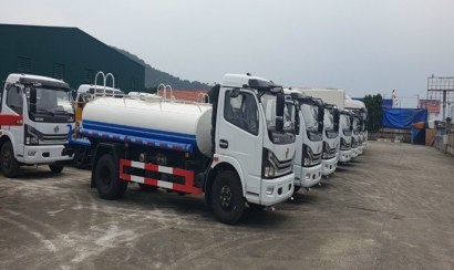Dịch vụ xe bồn tưới nước rửa đường hỗ trợ hiệu quả cho môi trườn