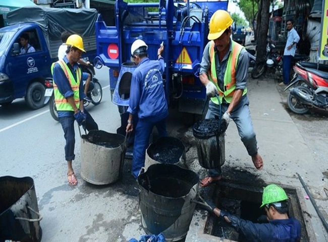 chi ph&iacute; th&ocirc;ng cống nghẹt