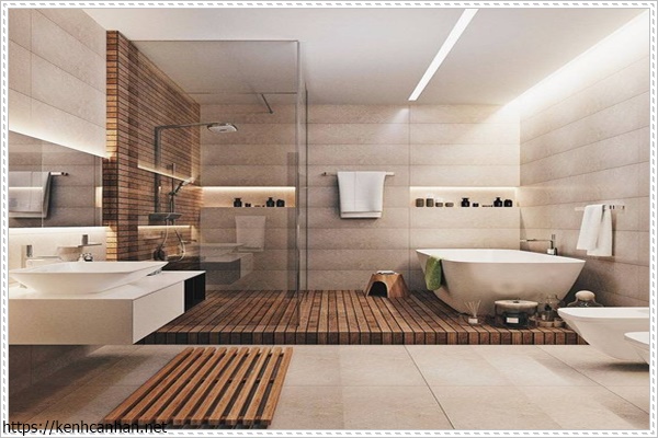 chăm s&oacute;c ph&ograve;ng tắm sạch sẽ