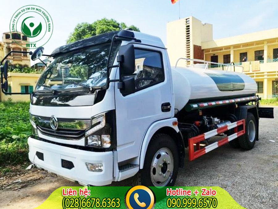 Dịch vụ cho thu&ecirc; xe bồn chở nước sạch