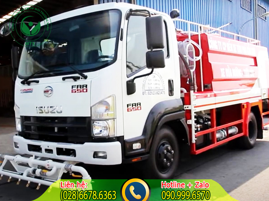 Dịch vụ cho thu&ecirc; xe bồn h&uacute;t chất thải