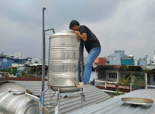 Thợ Vệ sinh bồn nước quận 8