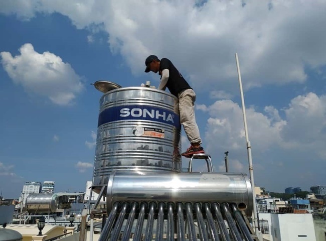 ve sinh bon nuoc huyen Cu Chi