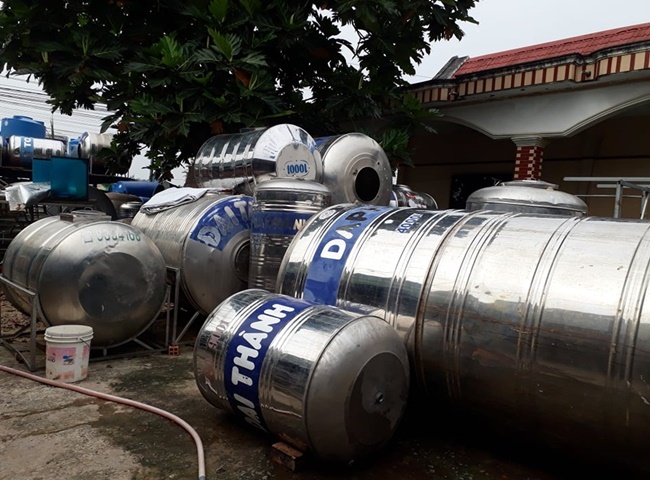 c&ocirc;ng ty vệ sinh bồn nước huyện Củ Chi