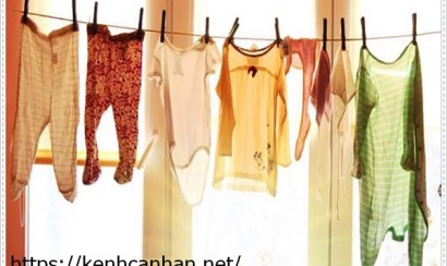 Cách làm quần áo nhanh khô vào mùa mưa 