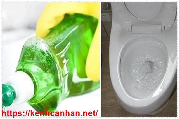 Th&ocirc;ng cống tho&aacute;t nước với nước rửa ch&eacute;n