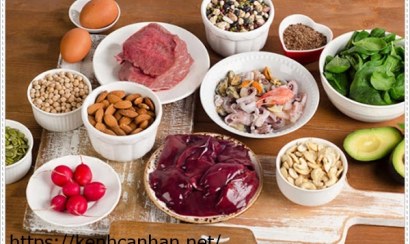 Các loại thực phẩm bổ máu
