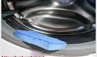 Cách vệ sinh máy giặt bằng nước javel 
