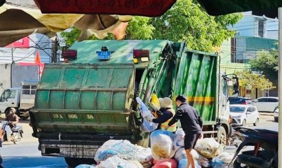 Dịch vụ thu gom rác thải sinh hoạt Trí Bảo giá rẻ, an toàn, sạch