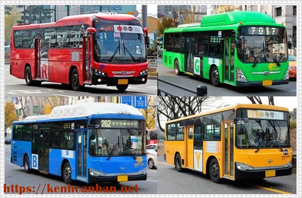 ngữ pháp tiếng hàn trong môi trường đi xe buýt